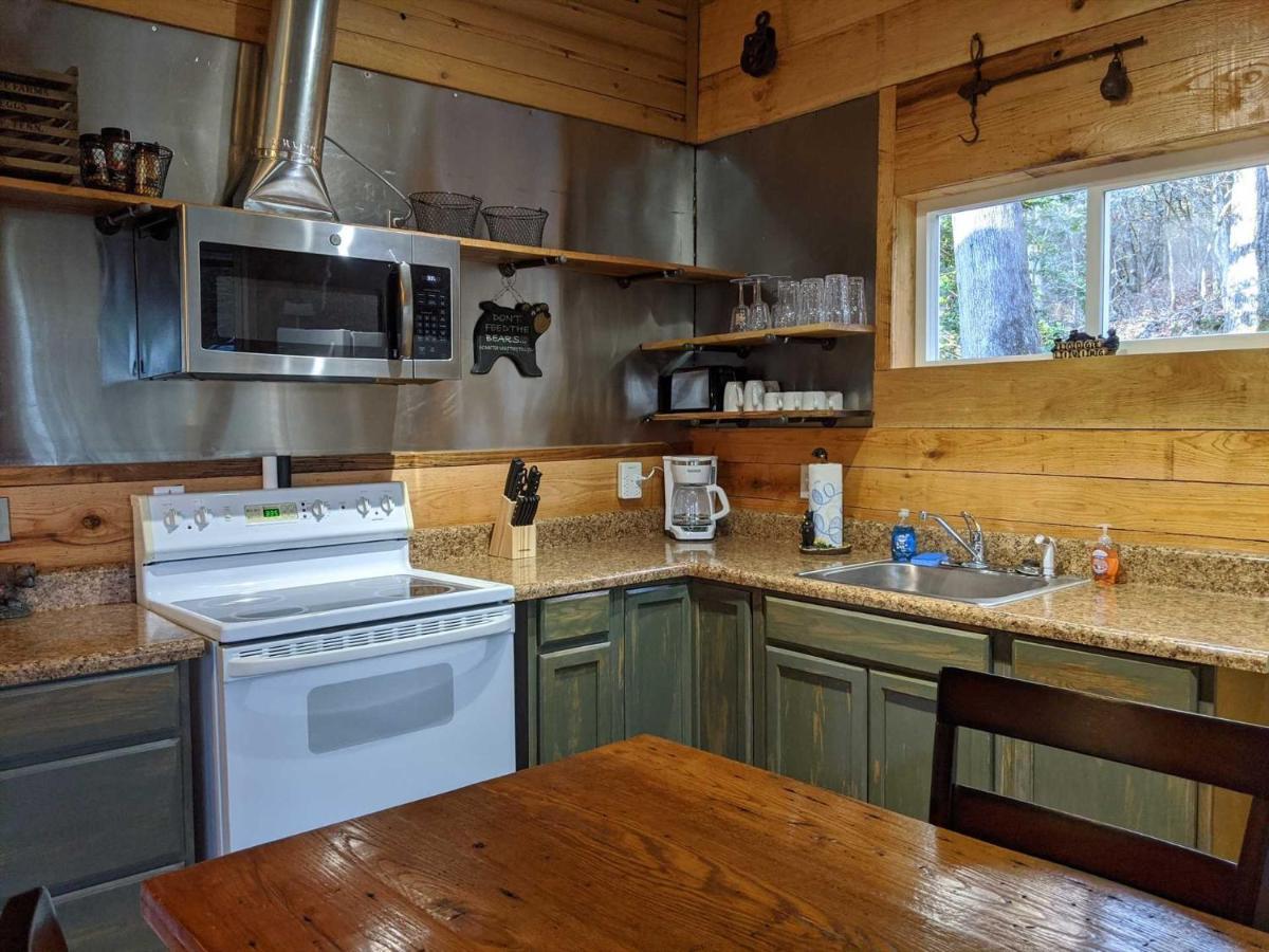 Deep Creek Hideaway Cabin บรายซันซิตี ภายนอก รูปภาพ